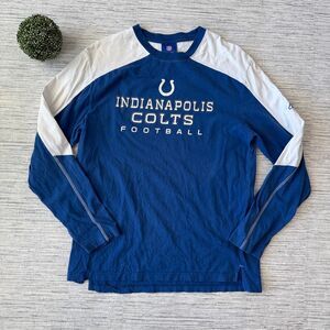 Vintage Reebok NFL Indianapolis Colts Long Sleeve Shirt Medium K